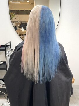 ドットハリス(.Hallis) 髪質改善/ツートーンカラー/エクステ