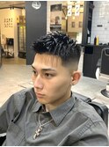 メンズショートヘアスタイルF