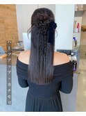 20代30代40代前髪ありカチモリヘア韓国風まとめ髪セット