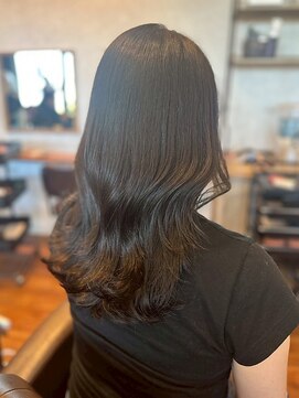 シェール(cher) 髪質改善/透明感カラー/ビフォーアフター【cher西宮北口：MAYA】