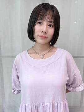 リュミエ ドゥ マッシュ(Lumier de mashu) 【大阪/梅田/茶屋町/中崎町】黒髪ボブスタイル