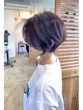 ボタニカル(BOTANICAL) 大人可愛い束感ショートボブ小顔