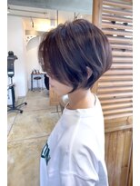 ボタニカル(BOTANICAL) 大人可愛い束感ショートボブ小顔