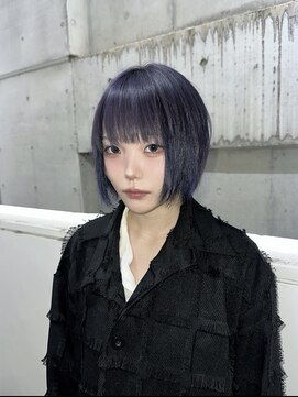 ゲーム 渋谷店(GAME) ホワイトグレージュ/デジタルパーマ/フェザーパーマ/渋谷