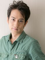 トニーアンドガイ メン 与野駅前店(TONI&GUY MEN) アップバングダークアッシュ無造作ショートh与野