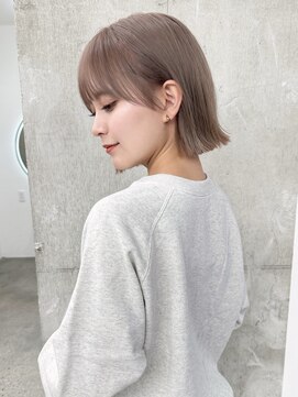 ガーデン 渋谷(GARDEN) 小顔大人ボブ暗めカラーミディアムデザインカラー