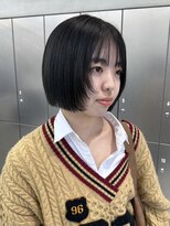 ザザ ZA/ZA 茗荷谷&nbsp;ぷつっとボブ/顔周りレイヤー/髪質改善