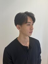 ビューバイネオリーブ 用賀店(Beau'r by neolive)&nbsp;フェザーパーマ刈り上げセンターパート波巻きツイストスパイラル