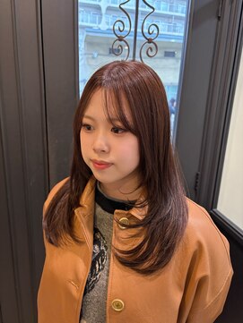 小顔効果◎レイヤーカット