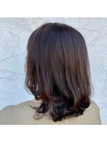 ヘアカラー専門店fit color 平井店【フィットカラー】オーガニックカラー/白髪染め&nbsp;ダークアッシュ/似合わせカット/ミディアムレイヤーカット[平井]