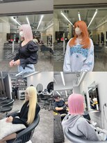 モアムー(Moremuu)&nbsp;【青木　淳】レイヤーカット/ブリーチカラー