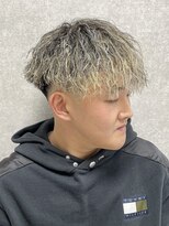 ルースト 八王子店(ROOST)&nbsp;金メッシュツイストスパイラル