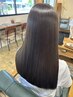 【梅雨対策☆】縮毛矯正＋艶素髪トリートメント　￥15400