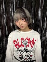 コエル(KOER)&nbsp;くびれウルフレイヤー/暖色系ハイライト/ダブルカラーブリーチ