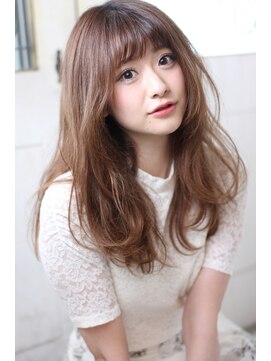 ガランテ(Galante) シースルー眉バング×透け感エアリー