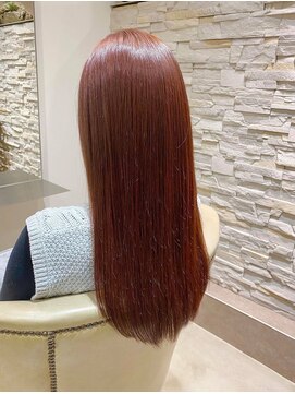 ヘアアンドメイク オプシス(Hair&Make OPSIS) ツヤ感抜群☆　レッドオレンジブラウン♪