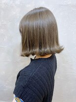 ラヴリア クルメ(LOVERIA KURUME)&nbsp;≪LOVERIA KURUME/久留米≫外ハネグレージュボブ