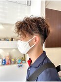 ツーブロパーマ