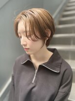 ヌード(NUDE)&nbsp;「NUDE」#ベージュ20代30代40代丸みショート前下がりショート