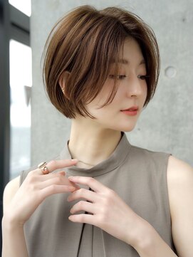 エインアンリー 表参道(AIN.ANLY.) 前髪長め大人ショートボブ20代30代40代【AIN.表参道】川原大地