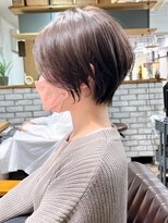 アヴァロン(AVALON) 絶壁解消×くびれ×30代40代50代×前髪長め大人ショートボブ永