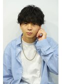 緩め波パーマ