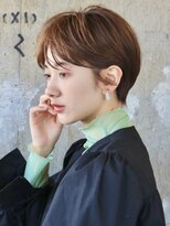 ロビー 表参道(ROBBY)&nbsp;センター分けショート／前髪あり／表参道／30代40代50代