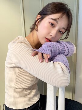 シエルバイアフロート(ciel by afloat) 〇結んだ時も可愛い おくれ毛 2wayバング