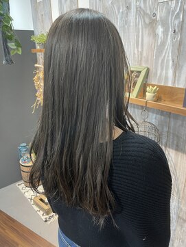 ウッドストック(Wood Stock) ロングスタイルグレージュ