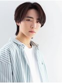 【Gallica】黒髮コンマヘア/モテ髪センターパートマッシュ