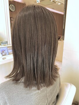 リセット ジェイアール高槻店(ReSET) ミディアム外ハネスタイル