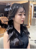 #コテ巻き風パーマ #パーマロング#韓国風パーマ#デジタルパーマ