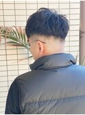 ハイライト/マッシュパーマ/ウルフ/アッシュブラック