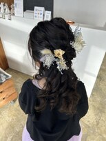 ニド(2do)&nbsp;イベント用ハーフアップアレンジ