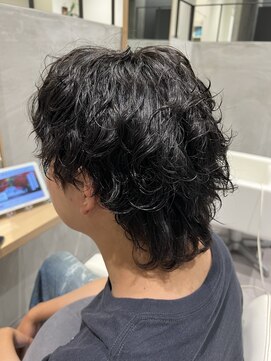 ウィスタリアフィールドプランシュ(WISTARIA FIELD-PLANCHES) メンズパーマ