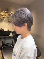 ロンド レア 天神大名店(Lond Le’a)&nbsp;天神大名ダブルカラーケアブリーチハイトーンシルバーグレー韓国