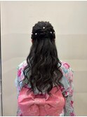 浴衣ヘアセット