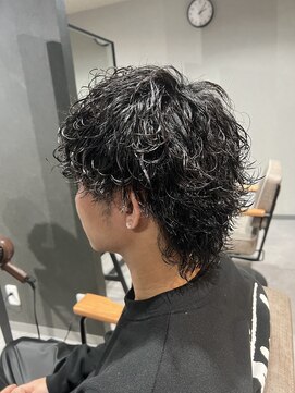 スウェル 柏店(Swell) 波巻きスパイラル×メンズウルフ [柏/MEN'S/メンズパーマ]