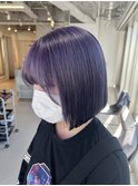 色落ちがグレーになるラベンダーカラー!☆