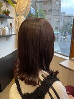 シュヴー 築地(CHEVEUX)&nbsp;ブリーチなし　艶感カラー