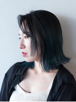 サロン マーニ(salon m ni) バレイヤージュ×外ハネ