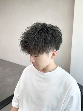 サン 心斎橋(SAN) メンズパーマ　ツイストスパイラル