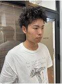 スパイキーショート ツイストスパイラルパーマ