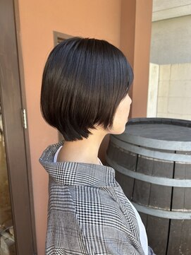 ココカラヘアー プラス(cococara‐hair plus) 丸みショート/ショートボブ/耳掛けショート/前髪あり