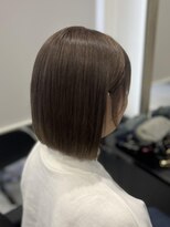 ヘアーデザイン ジェルム(Hair Design germe)&nbsp;タッセルボブ チョコブラウン / YUDU