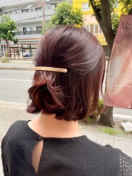 ルピナス(Lupine.) 【Ayumi】大人可愛いカシスレッド♪