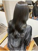 オリーブ 透明感カラー