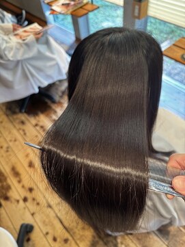 カンカ(Kanca) 美髪ストレート♯静岡市♯髪質改善♯縮毛♯美髪矯正