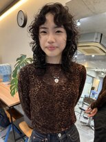 ナループロア ルームー(Nalu pu loa ROOMOO)&nbsp;レイヤーパーマ/レイヤーカット/ウルフパーマ