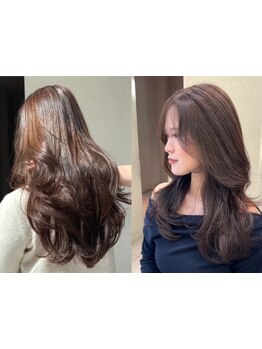 最旬トレンド×似合わせでお客様の理想の色味を実現＊[レイヤーカット/艶カラー/セミロング/銀座一丁目]